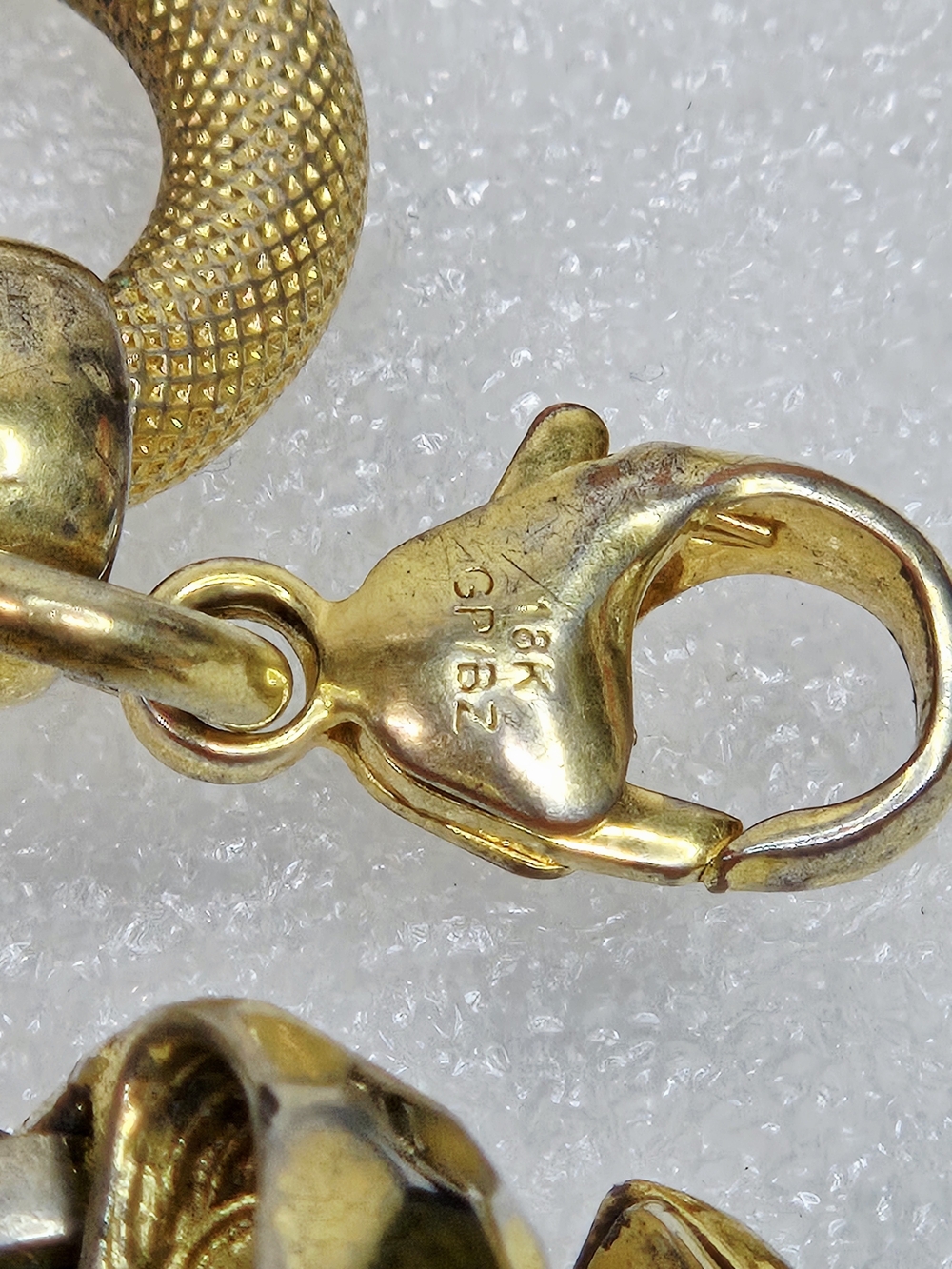 St. John Collection Gold-Tone Linked Bracelet And 18k BZ Bracelet, And Necklace - Picture 3 of 4